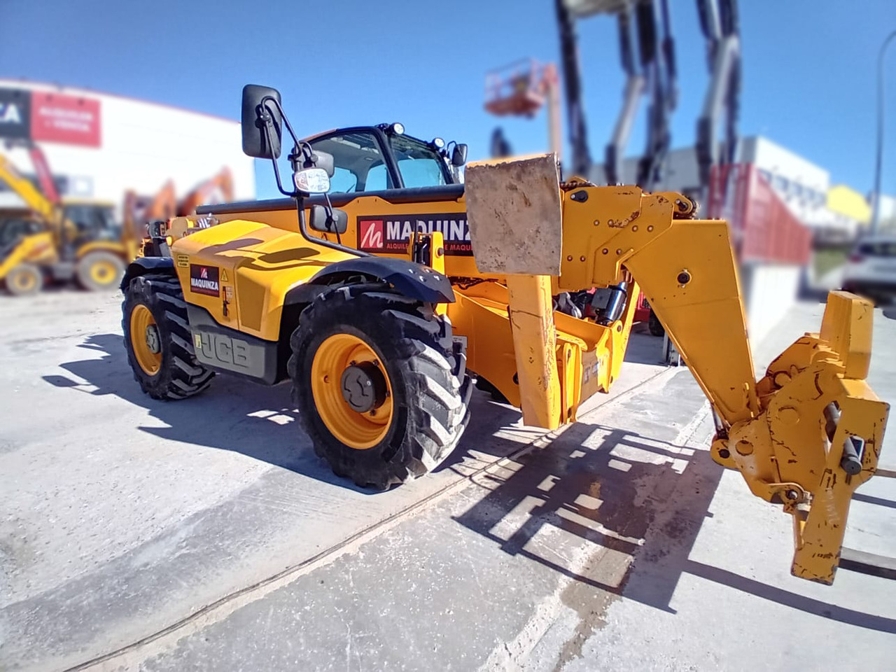 JCB 540.180 - Teleszkópos rakodó: 1 kép. JCB 540.180 - Teleszkópos rakodó: 1 kép.