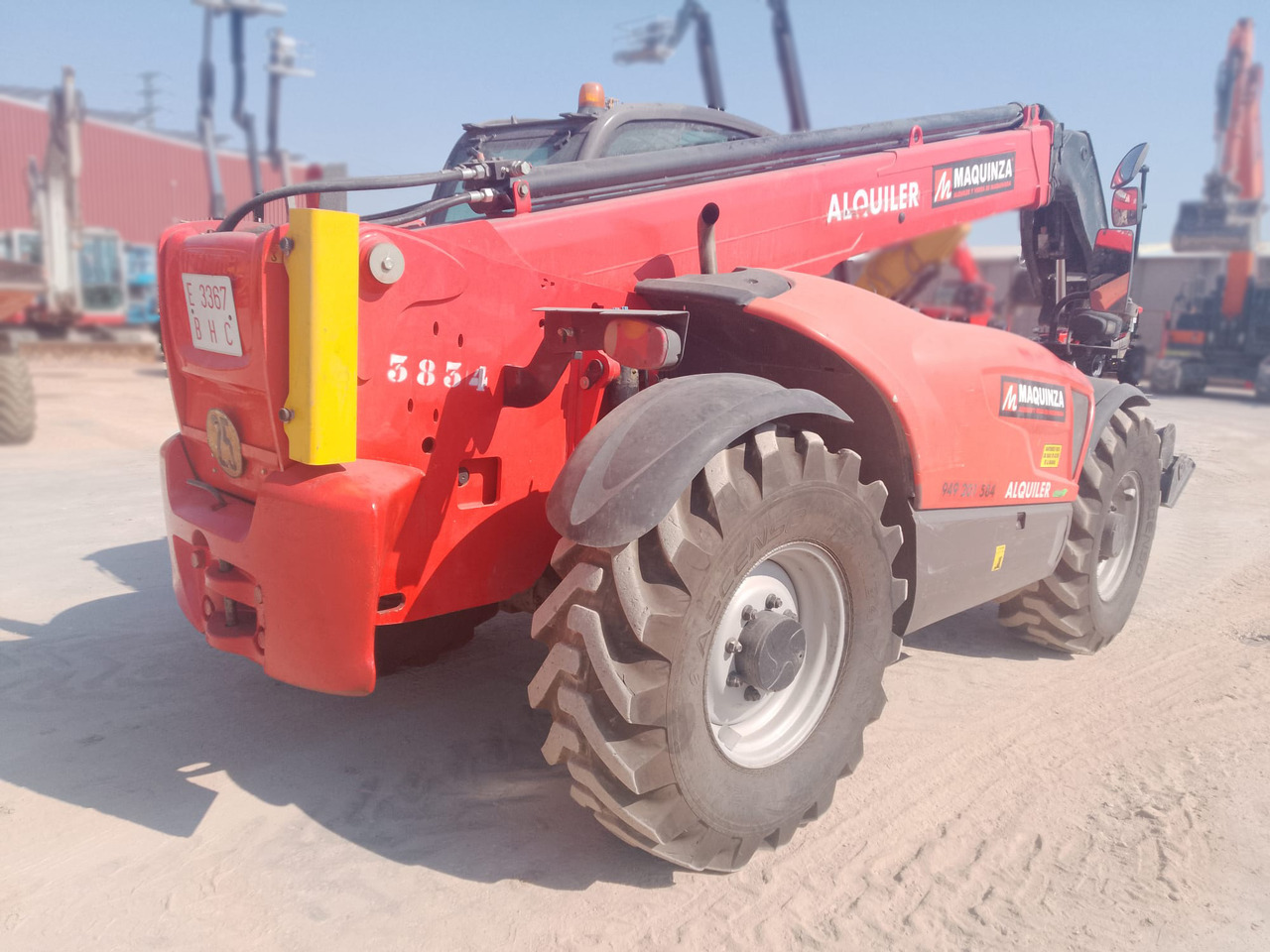 MANITOU MT1335 EASY - Teleszkópos rakodó: 3 kép. MANITOU MT1335 EASY - Teleszkópos rakodó: 3 kép.