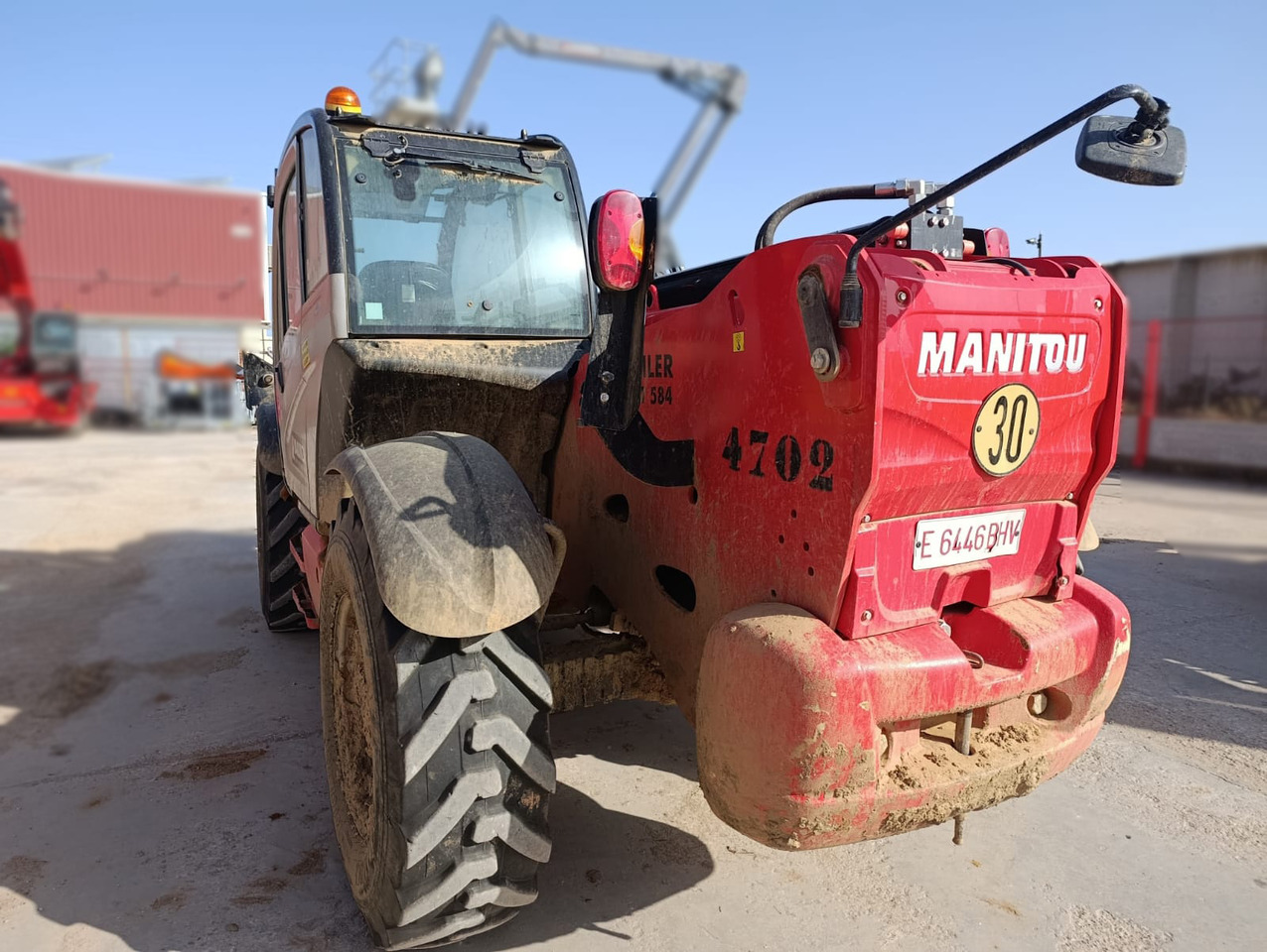 MANITOU MT1840 EASY 75D - Teleszkópos rakodó: 5 kép. MANITOU MT1840 EASY 75D - Teleszkópos rakodó: 5 kép.