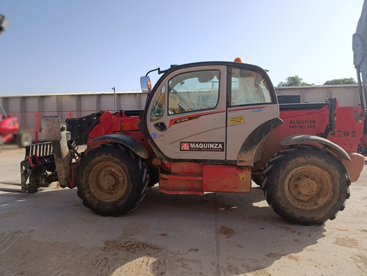 MANITOU MT1840 EASY 75D - Teleszkópos rakodó: 1 kép. MANITOU MT1840 EASY 75D - Teleszkópos rakodó: 1 kép.