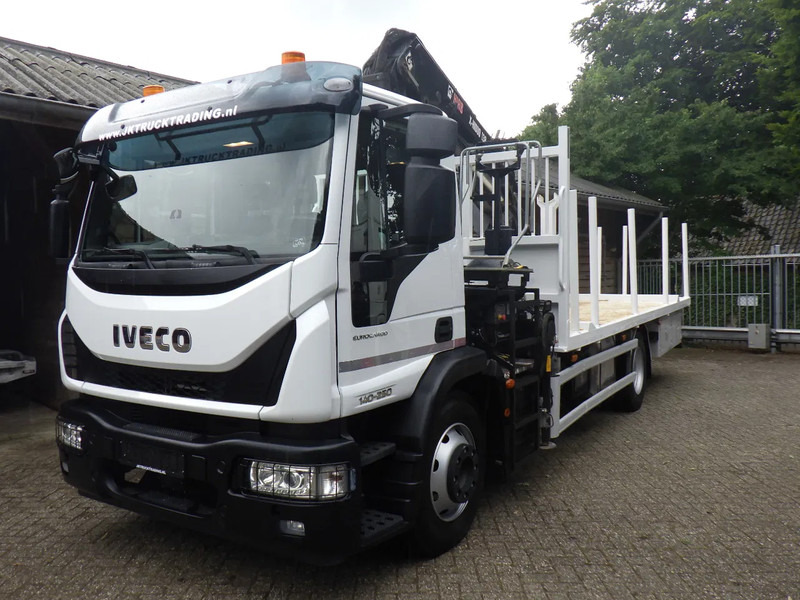 Iveco EuroCargo 140 250 / 6 cilinder / Manual / Bladgeveerd / Hiab X-HIDUO 158 / Radiografisch / Drilling / Winch - Darus autó: 1 kép. Iveco EuroCargo 140 250 / 6 cilinder / Manual / Bladgeveerd / Hiab X-HIDUO 158 / Radiografisch / Drilling / Winch - Darus autó: 1 kép.