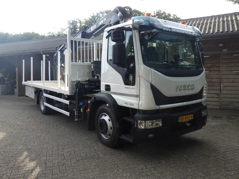 Iveco EuroCargo 140 250 / 6 cilinder / Manual / Bladgeveerd / Hiab X-HIDUO 158 / Radiografisch / Drilling / Winch - Darus autó: 2 kép. Iveco EuroCargo 140 250 / 6 cilinder / Manual / Bladgeveerd / Hiab X-HIDUO 158 / Radiografisch / Drilling / Winch - Darus autó: 2 kép.