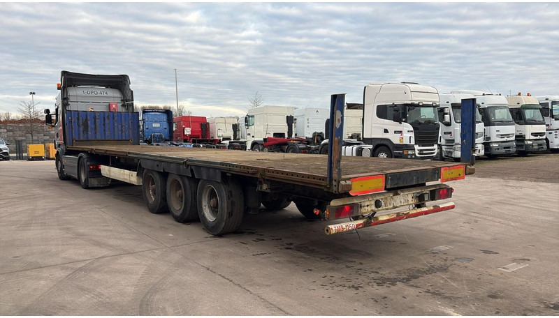 Krone SDP27 (BELGIAN TRAILER / DRUM BRAKES / FREINS TAMBOURS) - Platós félpótkocsi: 4 kép. Krone SDP27 (BELGIAN TRAILER / DRUM BRAKES / FREINS TAMBOURS) - Platós félpótkocsi: 4 kép.