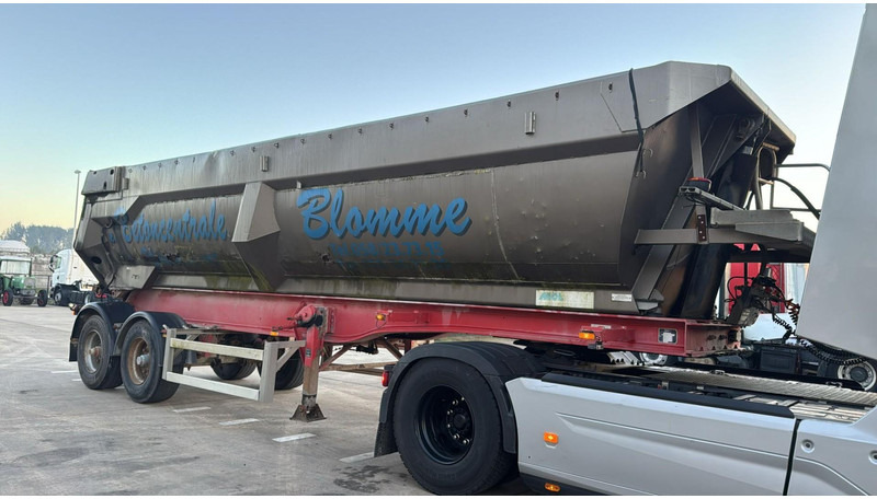 MOL KF85F/20T/37AI (BELGIAN TRAILER / DRUM BRAKES / FREINES TAMBOUR / BPW AXLES) - Félpótkocsi billenőplatós: 2 kép. MOL KF85F/20T/37AI (BELGIAN TRAILER / DRUM BRAKES / FREINES TAMBOUR / BPW AXLES) - Félpótkocsi billenőplatós: 2 kép.