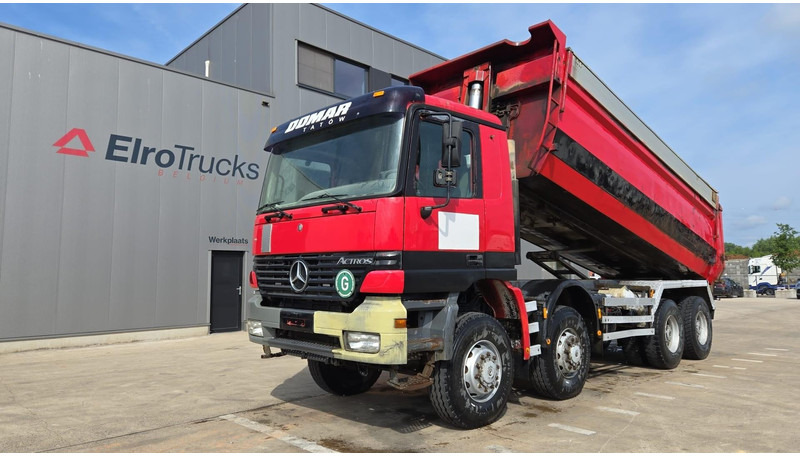 Mercedes-Benz Actros 4148 (8X8 / EPS / LAMES / GRAND PONT / V8 / COUVERTURE BENNE / GRAND BENNE !!!) - Billenőplatós teherautó: 1 kép. Mercedes-Benz Actros 4148 (8X8 / EPS / LAMES / GRAND PONT / V8 / COUVERTURE BENNE / GRAND BENNE !!!) - Billenőplatós teherautó: 1 kép.
