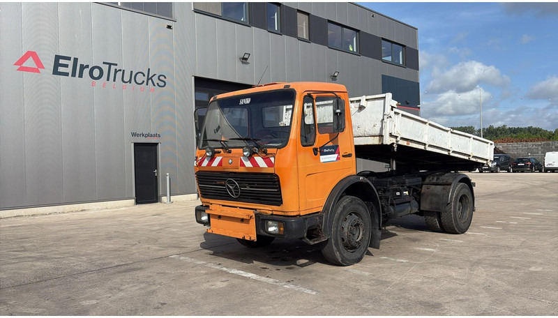Mercedes-Benz SK 1628 (V8 / LAMES / GRAND PONT / POMPE MANUELLE) - Billenőplatós teherautó: 1 kép. Mercedes-Benz SK 1628 (V8 / LAMES / GRAND PONT / POMPE MANUELLE) - Billenőplatós teherautó: 1 kép.