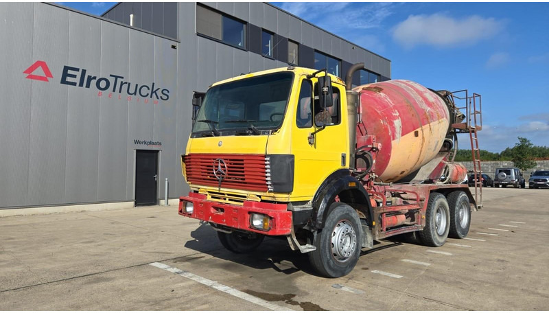 Mercedes-Benz SK 2527 (MALAXEUR / MIXER / POSSIBLE COMME CHASSIS / 6X4 / LAMES / GRAND PONT) - Betonmixer: 1 kép. Mercedes-Benz SK 2527 (MALAXEUR / MIXER / POSSIBLE COMME CHASSIS / 6X4 / LAMES / GRAND PONT) - Betonmixer: 1 kép.