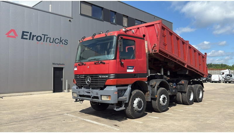 Mercedes-Benz actros 4140 (EPS / 8X6 / LAMES / GRAND PONT / GRAND BENNE / 3 PONTS / TRES BONNE ETAT) - Billenőplatós teherautó: 1 kép. Mercedes-Benz actros 4140 (EPS / 8X6 / LAMES / GRAND PONT / GRAND BENNE / 3 PONTS / TRES BONNE ETAT) - Billenőplatós teherautó: 1 kép.