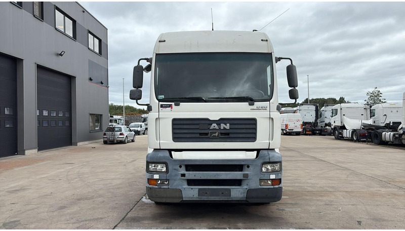 MAN TGA 18.430 (PTO / POMPE HYDRAULIQUE / MANUAL GEARBOX / BOITE MANUELLE / HYDRAULIC PUMP) - Nyergesvontató: 4 kép. MAN TGA 18.430 (PTO / POMPE HYDRAULIQUE / MANUAL GEARBOX / BOITE MANUELLE / HYDRAULIC PUMP) - Nyergesvontató: 4 kép.