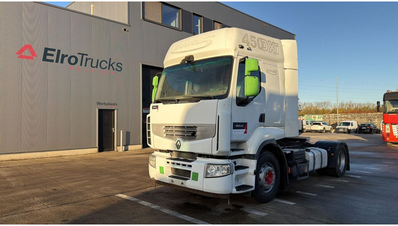 Renault Premium 450 (MANUAL GEARBOX / BOITE MANUELLE) - Nyergesvontató: 1 kép. Renault Premium 450 (MANUAL GEARBOX / BOITE MANUELLE) - Nyergesvontató: 1 kép.