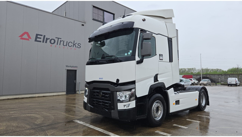Renault T440 (BELGIAN TRUCK / ACC / FRIGO / NAVI / COLLISSION WARNING / LANE WARNING / 2 TANKS / LOW KM !!!!) - Nyergesvontató: 1 kép. Renault T440 (BELGIAN TRUCK / ACC / FRIGO / NAVI / COLLISSION WARNING / LANE WARNING / 2 TANKS / LOW KM !!!!) - Nyergesvontató: 1 kép.