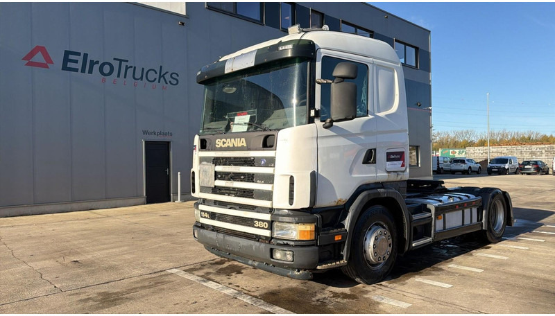 Scania 114 - 380 (MANUAL GEARBOX / BOITE MANUELLE) - Nyergesvontató: 1 kép. Scania 114 - 380 (MANUAL GEARBOX / BOITE MANUELLE) - Nyergesvontató: 1 kép.