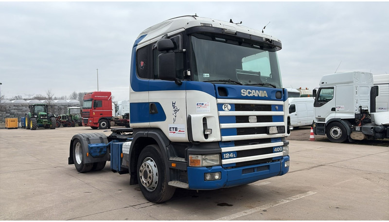 Scania 124 - 400 (BOITE MANUELLE / MANUAL GEARBOX) - Nyergesvontató: 3 kép. Scania 124 - 400 (BOITE MANUELLE / MANUAL GEARBOX) - Nyergesvontató: 3 kép.