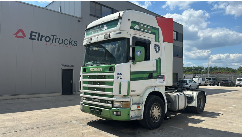 Scania 124-470 (MANUAL GEARBOX / BOITE MANUELLE / PDE) - Nyergesvontató: 1 kép. Scania 124-470 (MANUAL GEARBOX / BOITE MANUELLE / PDE) - Nyergesvontató: 1 kép.