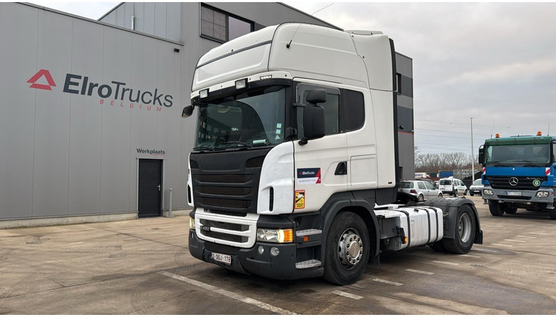 Scania R 420 (BELGIAN TRUCK / CAMION BELGE / AIRCO / RETARDER) - Nyergesvontató: 1 kép. Scania R 420 (BELGIAN TRUCK / CAMION BELGE / AIRCO / RETARDER) - Nyergesvontató: 1 kép.