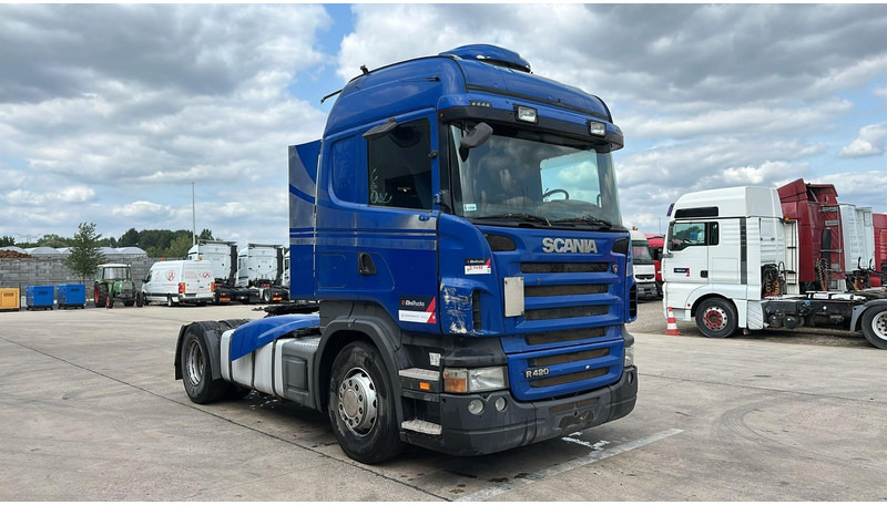 Scania R 420 (PDE / BOITE MANUELLE / MANUAL GEARBOX) - Nyergesvontató: 3 kép. Scania R 420 (PDE / BOITE MANUELLE / MANUAL GEARBOX) - Nyergesvontató: 3 kép.