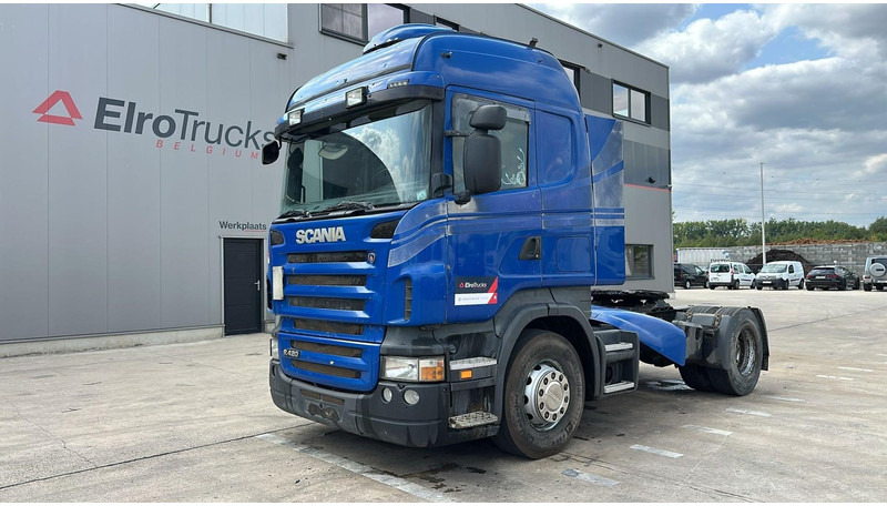 Scania R 420 (PDE / BOITE MANUELLE / MANUAL GEARBOX) - Nyergesvontató: 1 kép. Scania R 420 (PDE / BOITE MANUELLE / MANUAL GEARBOX) - Nyergesvontató: 1 kép.