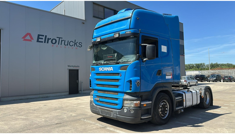 Scania R400 (MANUAL GEARBOX / RETARDER / BOITE MANUELLE / MANUAL) - Nyergesvontató: 1 kép. Scania R400 (MANUAL GEARBOX / RETARDER / BOITE MANUELLE / MANUAL) - Nyergesvontató: 1 kép.