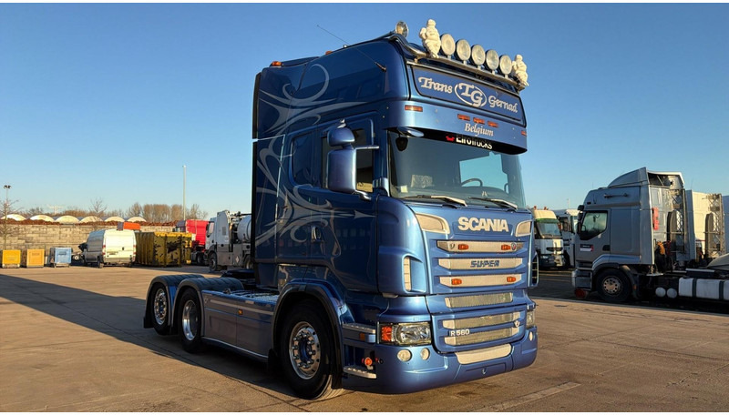 Scania r560 (EURO 5 / MANUAL GEARBOX / 6X2 / BELGIAN TRUCK / PERFECT CONDITION / FULL AIR / RETARDER) - Nyergesvontató: 3 kép. Scania r560 (EURO 5 / MANUAL GEARBOX / 6X2 / BELGIAN TRUCK / PERFECT CONDITION / FULL AIR / RETARDER) - Nyergesvontató: 3 kép.