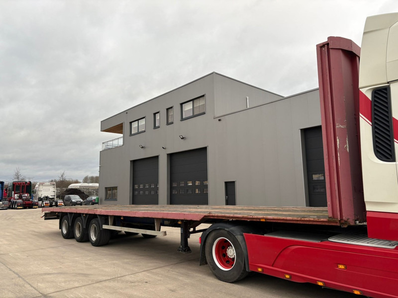 Pacton TXC339 (BELGIAN TRAILER / DRUM BRAKES / FREINS TAMBOUR) - Platós félpótkocsi: 3 kép. Pacton TXC339 (BELGIAN TRAILER / DRUM BRAKES / FREINS TAMBOUR) - Platós félpótkocsi: 3 kép.