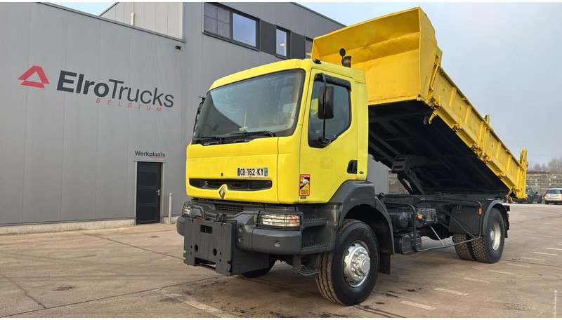 Renault KERAX 340 (4X4 / CAMION FRANCAIS / PARFAIT ETAT / LAMES / BOITE ET POMPE MANUELLE / FRENCH TRUCK) - Billenőplatós teherautó: 1 kép. Renault KERAX 340 (4X4 / CAMION FRANCAIS / PARFAIT ETAT / LAMES / BOITE ET POMPE MANUELLE / FRENCH TRUCK) - Billenőplatós teherautó: 1 kép.