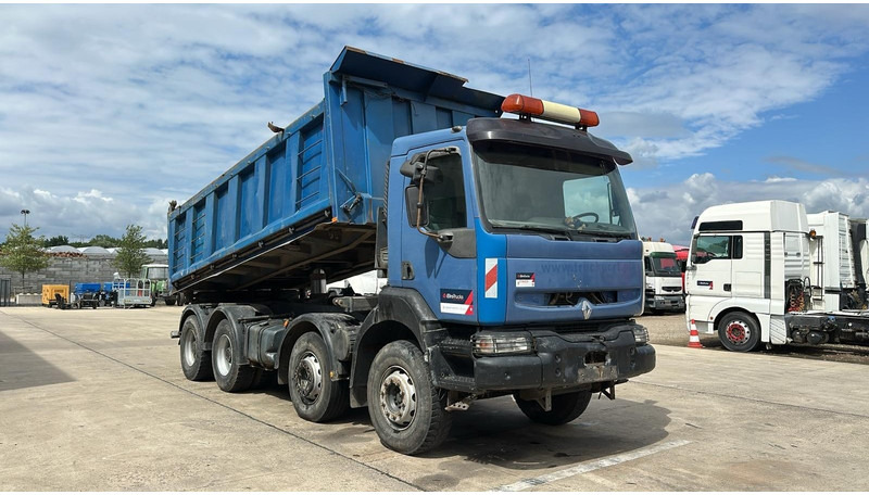 Renault KERAX 420 (BOITE MANUELLE / MANUAL GEARBOX / LAMES / GRAND PONT / GRAND BENNE) - Billenőplatós teherautó: 3 kép. Renault KERAX 420 (BOITE MANUELLE / MANUAL GEARBOX / LAMES / GRAND PONT / GRAND BENNE) - Billenőplatós teherautó: 3 kép.
