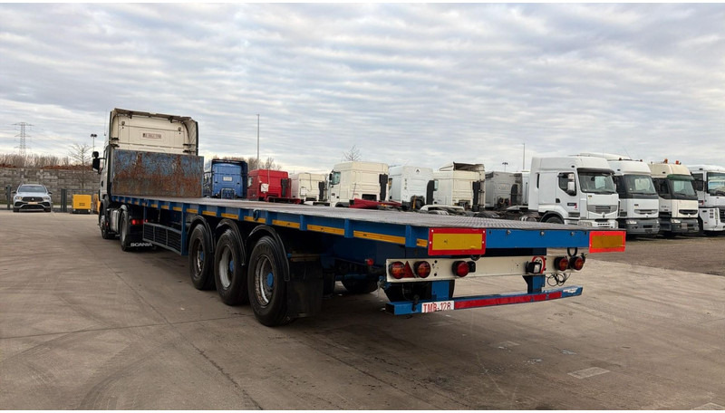 Renders ROC 16.27 NA (BELGIAN TRAILER / TOP CONDITION !!!!! / PARFAIT ETAT !!!! / FREINS TAMBOURS / DRUM BRAKES) - Platós félpótkocsi: 5 kép. Renders ROC 16.27 NA (BELGIAN TRAILER / TOP CONDITION !!!!! / PARFAIT ETAT !!!! / FREINS TAMBOURS / DRUM BRAKES) - Platós félpótkocsi: 5 kép.