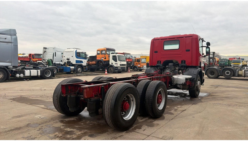 Scania 124 - 400 (MANUAL PUMP / 6X2 / BIG AXLE / GRAND PONT / POMPE MANUELLE) - Alvaz teherautó: 4 kép. Scania 124 - 400 (MANUAL PUMP / 6X2 / BIG AXLE / GRAND PONT / POMPE MANUELLE) - Alvaz teherautó: 4 kép.
