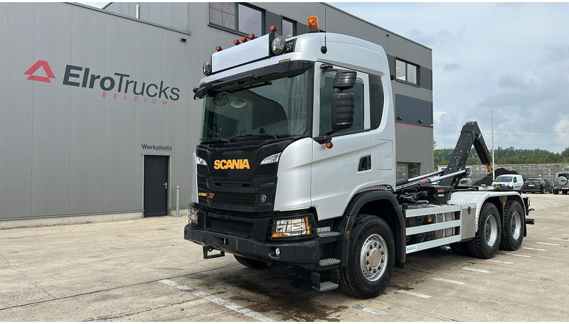 Horgos rakodó teherautó Scania G500 XT (BE TRUCK / FIRST OWNER / HIAB MULTILIFT / SHORT WHEELBASE / FULL AIR / BIG HUB): 1 kép.