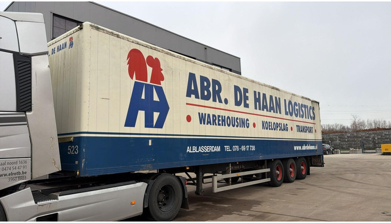 Smit 04/DA 03 (HOLLAND TRAILER / DRUM BRAKES / FREINS TAMBOURS) - Félpótkocsi dobozos: 1 kép. Smit 04/DA 03 (HOLLAND TRAILER / DRUM BRAKES / FREINS TAMBOURS) - Félpótkocsi dobozos: 1 kép.