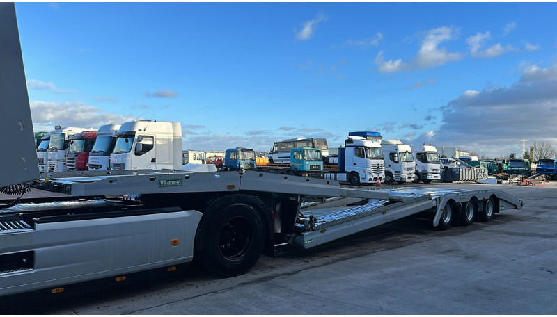 VS-MONT VSAT02 (BELGIAN TRAILER IN PERFECT CONDITION / TRUCK LOADING) - Félpótkocsi mélybölcsős: 1 kép. VS-MONT VSAT02 (BELGIAN TRAILER IN PERFECT CONDITION / TRUCK LOADING) - Félpótkocsi mélybölcsős: 1 kép.