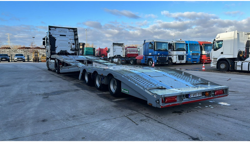 VS-MONT VSAT02 (BELGIAN TRAILER IN PERFECT CONDITION / TRUCK LOADING) - Félpótkocsi mélybölcsős: 5 kép. VS-MONT VSAT02 (BELGIAN TRAILER IN PERFECT CONDITION / TRUCK LOADING) - Félpótkocsi mélybölcsős: 5 kép.