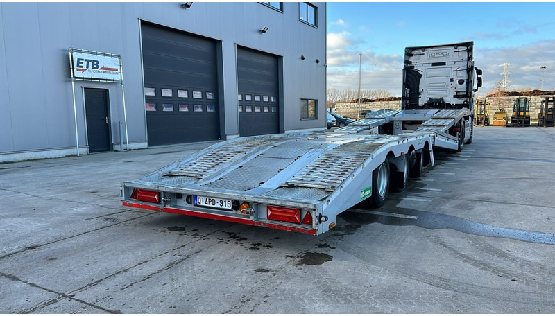 VS-MONT VSAT02 (BELGIAN TRAILER IN PERFECT CONDITION / TRUCK LOADING) - Félpótkocsi mélybölcsős: 3 kép. VS-MONT VSAT02 (BELGIAN TRAILER IN PERFECT CONDITION / TRUCK LOADING) - Félpótkocsi mélybölcsős: 3 kép.
