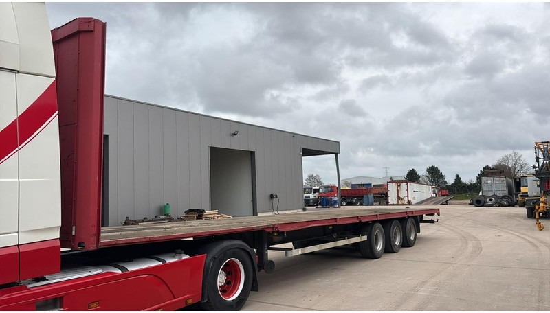 Van Hool 3B2011 (HOLLAND TRAILER / DRUM BRAKES / FREINS TAMBOURS) - Platós félpótkocsi: 1 kép. Van Hool 3B2011 (HOLLAND TRAILER / DRUM BRAKES / FREINS TAMBOURS) - Platós félpótkocsi: 1 kép.