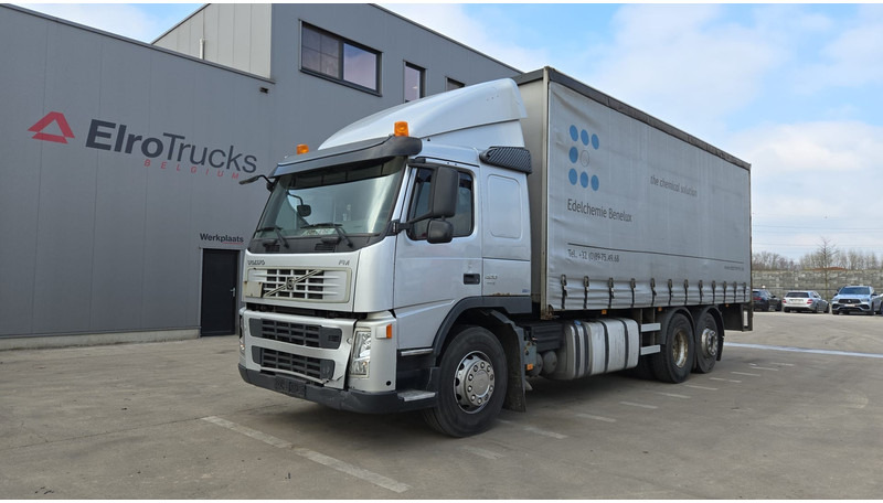 Volvo FM 400 (BELGIAN TRUCK / TECHNICAL TOP CONDITION !! / 6X2 / LIFT / EURO 5) - Ponyvás teherautó: 1 kép. Volvo FM 400 (BELGIAN TRUCK / TECHNICAL TOP CONDITION !! / 6X2 / LIFT / EURO 5) - Ponyvás teherautó: 1 kép.