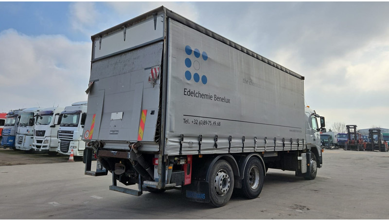 Volvo FM 400 (BELGIAN TRUCK / TECHNICAL TOP CONDITION !! / 6X2 / LIFT / EURO 5) - Ponyvás teherautó: 5 kép. Volvo FM 400 (BELGIAN TRUCK / TECHNICAL TOP CONDITION !! / 6X2 / LIFT / EURO 5) - Ponyvás teherautó: 5 kép.