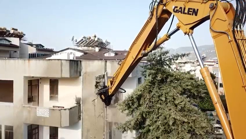 Bontó kotrógép KOMATSU PC450 27meters Demolition Machine: 15 kép.