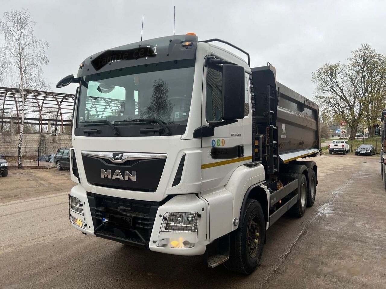 MAN TGS 33-470 - Billenőplatós teherautó: 2 kép. MAN TGS 33-470 - Billenőplatós teherautó: 2 kép.
