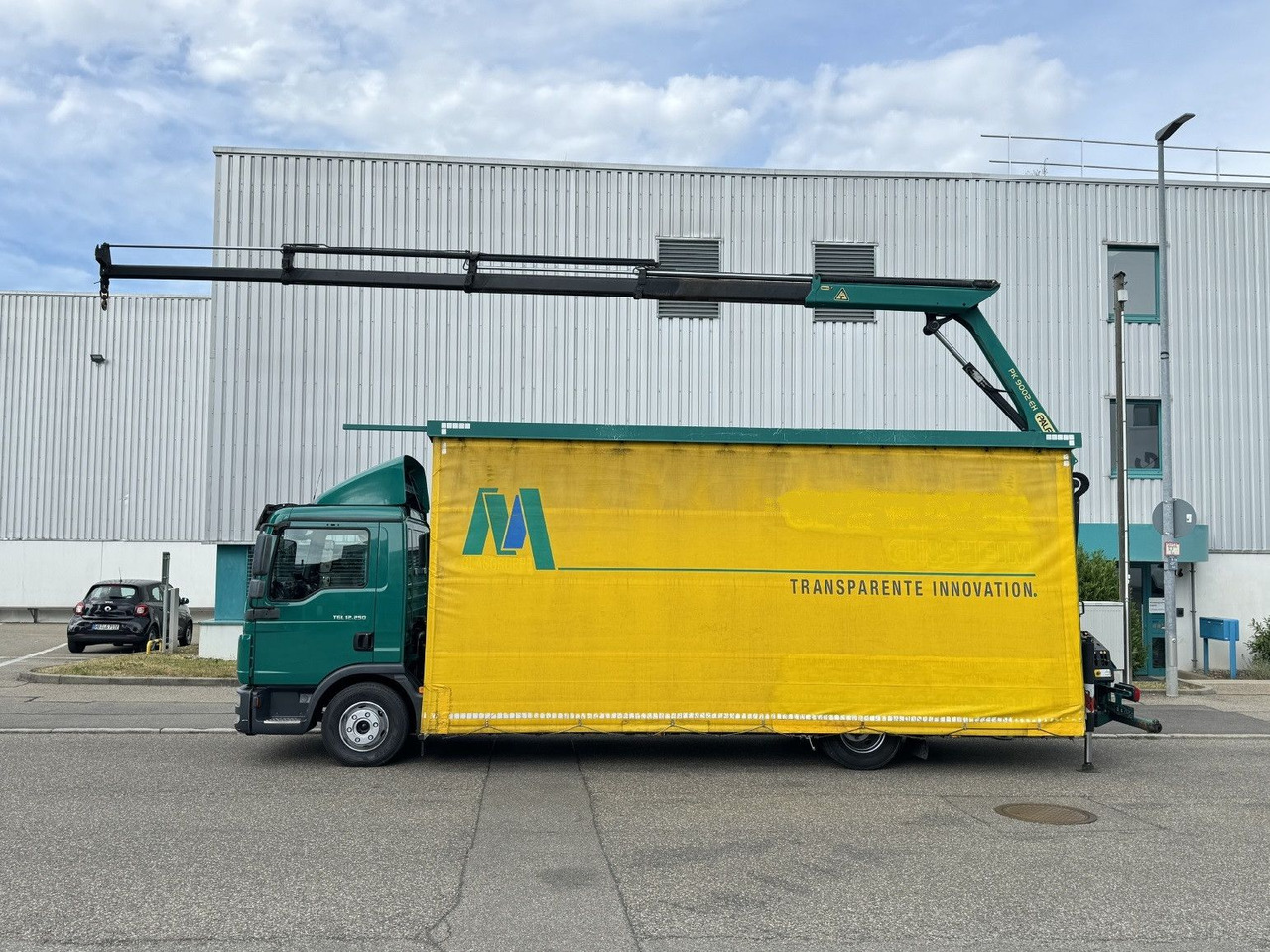 MAN TGL 12.250 Glastransport Kran PK9002 Funk Klima - Darus autó: 4 kép. MAN TGL 12.250 Glastransport Kran PK9002 Funk Klima - Darus autó: 4 kép.