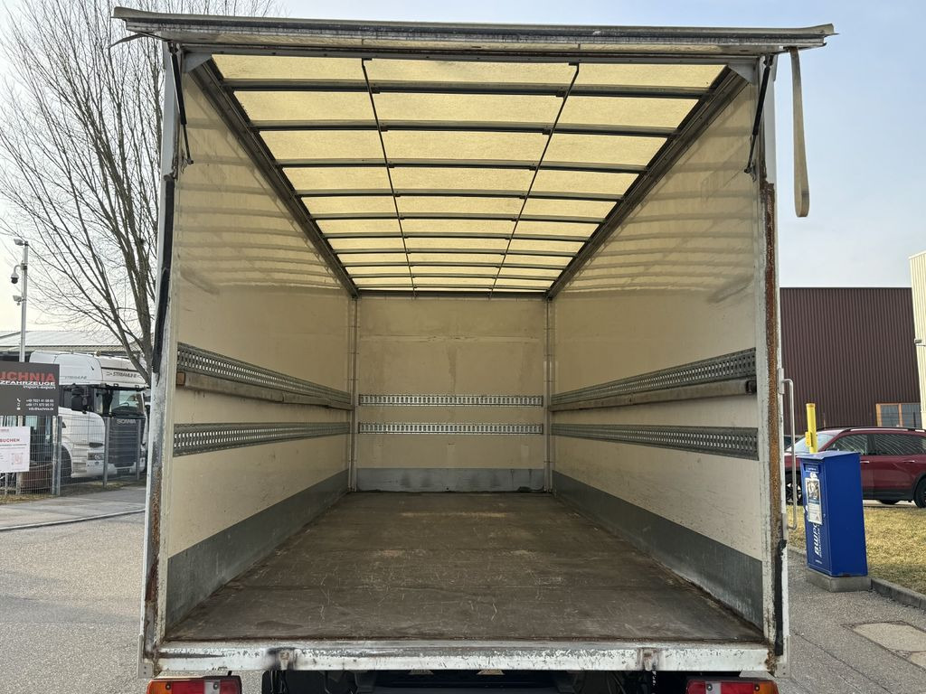 Dobozos kisteherautó Mercedes-Benz Atego 818L Koffer 6,3m LBW Klima Autom. Luftgef.: 19 kép.