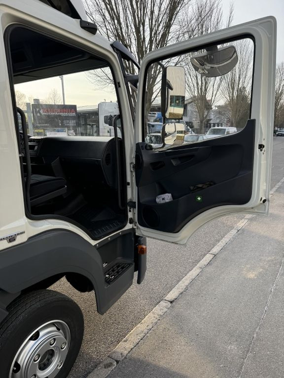 Dobozos kisteherautó Mercedes-Benz Atego 818L Koffer 6,3m LBW Klima Autom. Luftgef.: 17 kép.