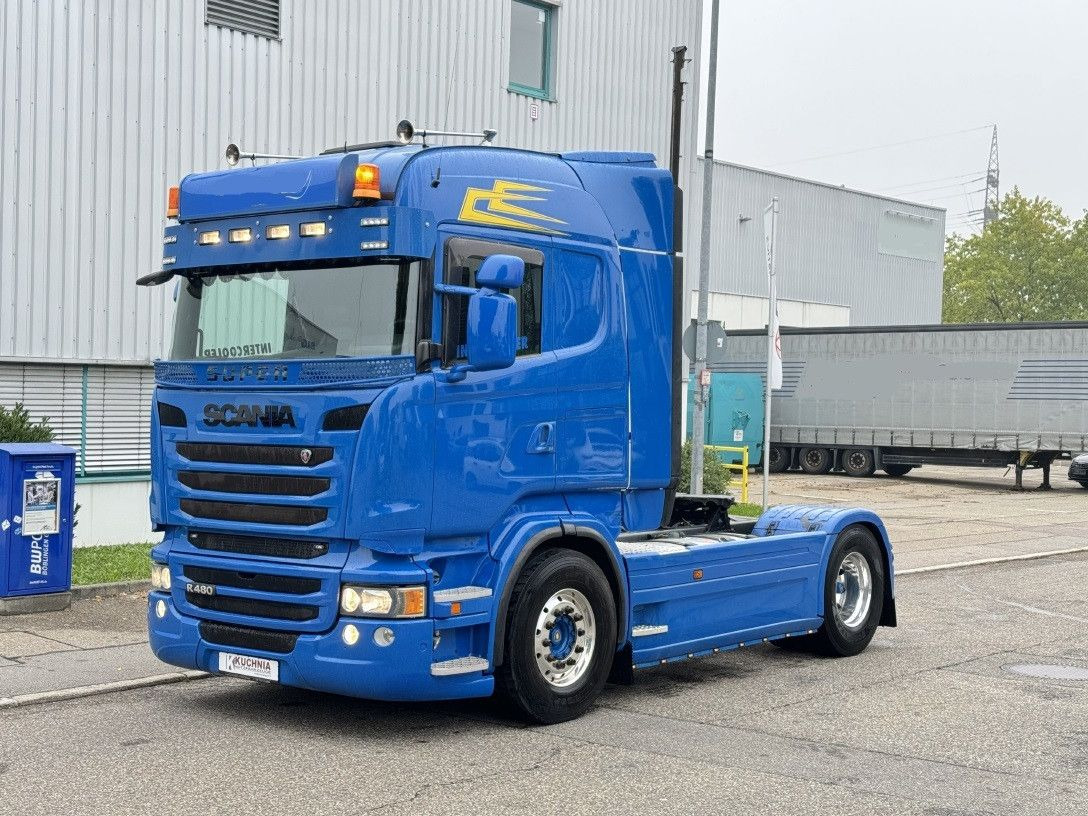 Scania R 480 Retarder Alcoa Schalter TOP Vollluft - Nyergesvontató: 1 kép. Scania R 480 Retarder Alcoa Schalter TOP Vollluft - Nyergesvontató: 1 kép.