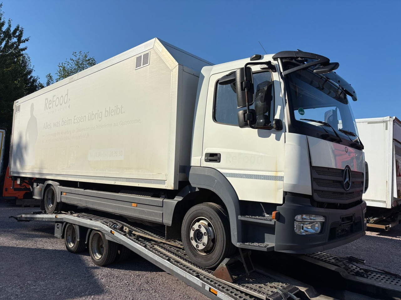 Mercedes-Benz Atego III 1223L, Euro-6, Klima, LBW - Dobozos felépítményű teherautó: 1 kép. Mercedes-Benz Atego III 1223L, Euro-6, Klima, LBW - Dobozos felépítményű teherautó: 1 kép.