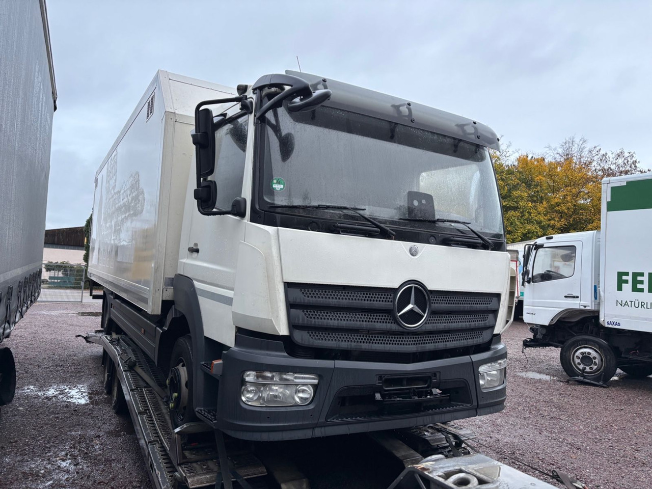 Mercedes-Benz Atego III 1223L, Klima, LBW, Turbolader defekt - Dobozos felépítményű teherautó: 4 kép. Mercedes-Benz Atego III 1223L, Klima, LBW, Turbolader defekt - Dobozos felépítményű teherautó: 4 kép.