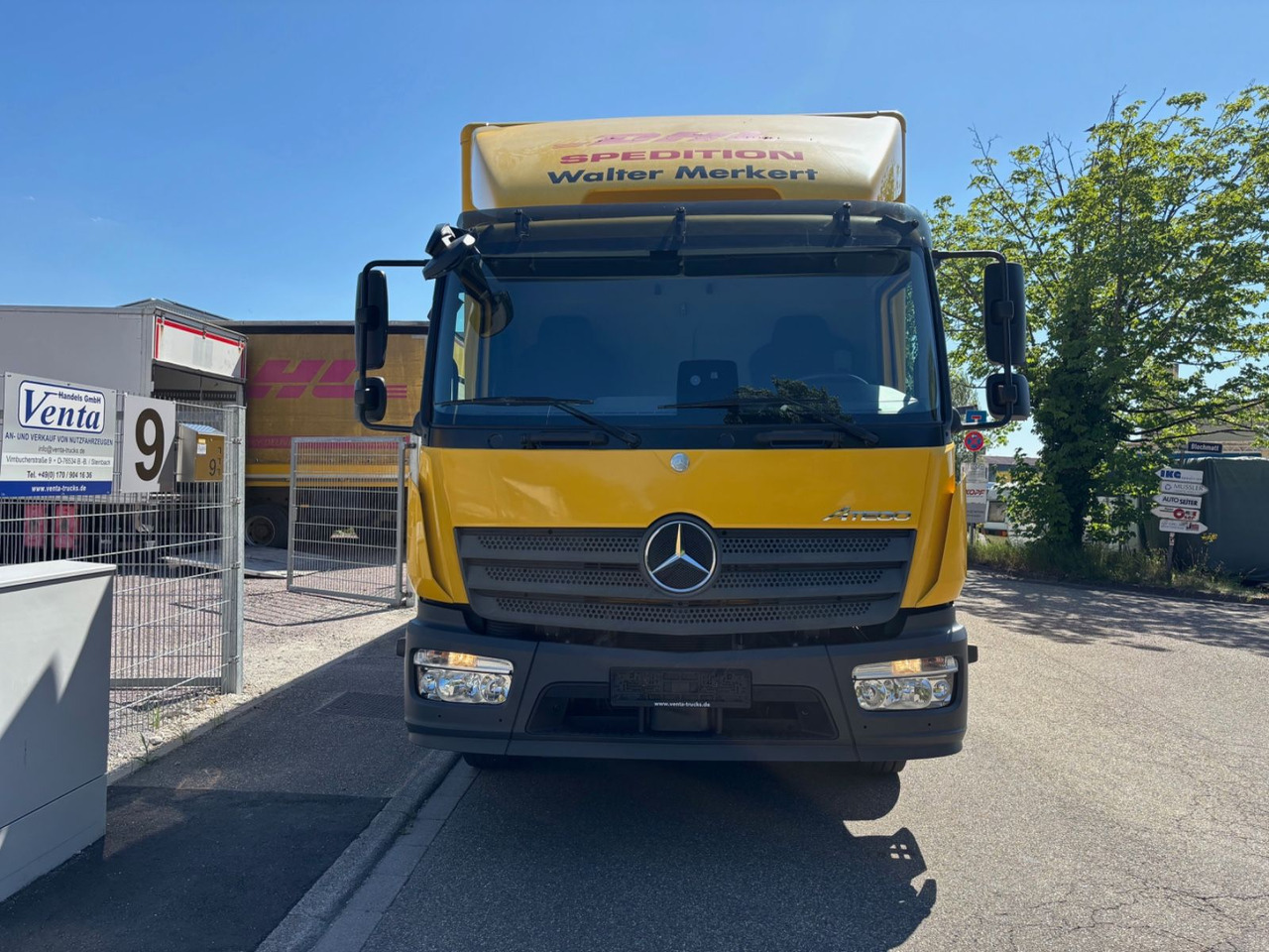 Mercedes-Benz Atego III 1224L, Euro-6, Klima, LBW - Dobozos felépítményű teherautó: 2 kép. Mercedes-Benz Atego III 1224L, Euro-6, Klima, LBW - Dobozos felépítményű teherautó: 2 kép.