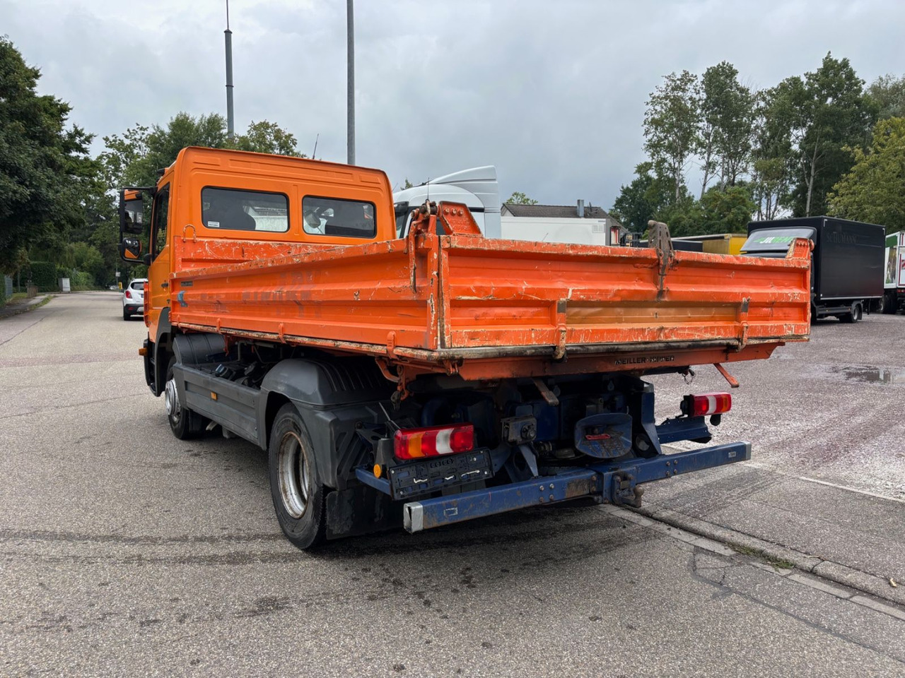 Mercedes-Benz Atego III 818, Euro-6, MEILER Dreiseitenkipper - Billenőplatós teherautó: 5 kép. Mercedes-Benz Atego III 818, Euro-6, MEILER Dreiseitenkipper - Billenőplatós teherautó: 5 kép.