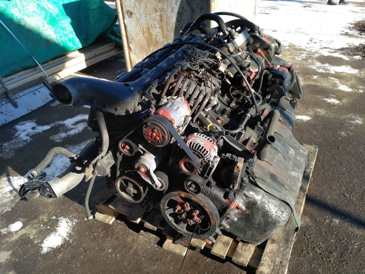 Scania HPI E3 DC1214 Scania R 420 - Motor - Teherautó: 2 kép. Scania HPI E3 DC1214 Scania R 420 - Motor - Teherautó: 2 kép.
