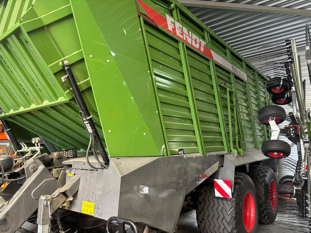 Fendt Tigo 65XR-D - Rendfelszedő: 5 kép. Fendt Tigo 65XR-D - Rendfelszedő: 5 kép.