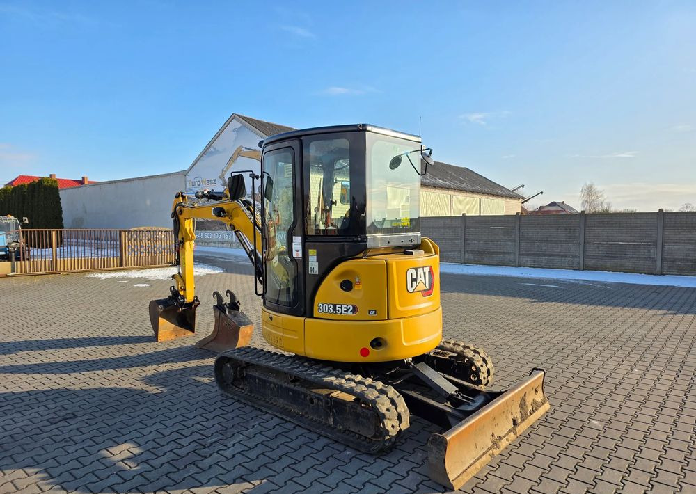 Caterpillar 303.5E2 CR, 2021 ROK, 1100 MTH - Minikotró: 5 kép. Caterpillar 303.5E2 CR, 2021 ROK, 1100 MTH - Minikotró: 5 kép.