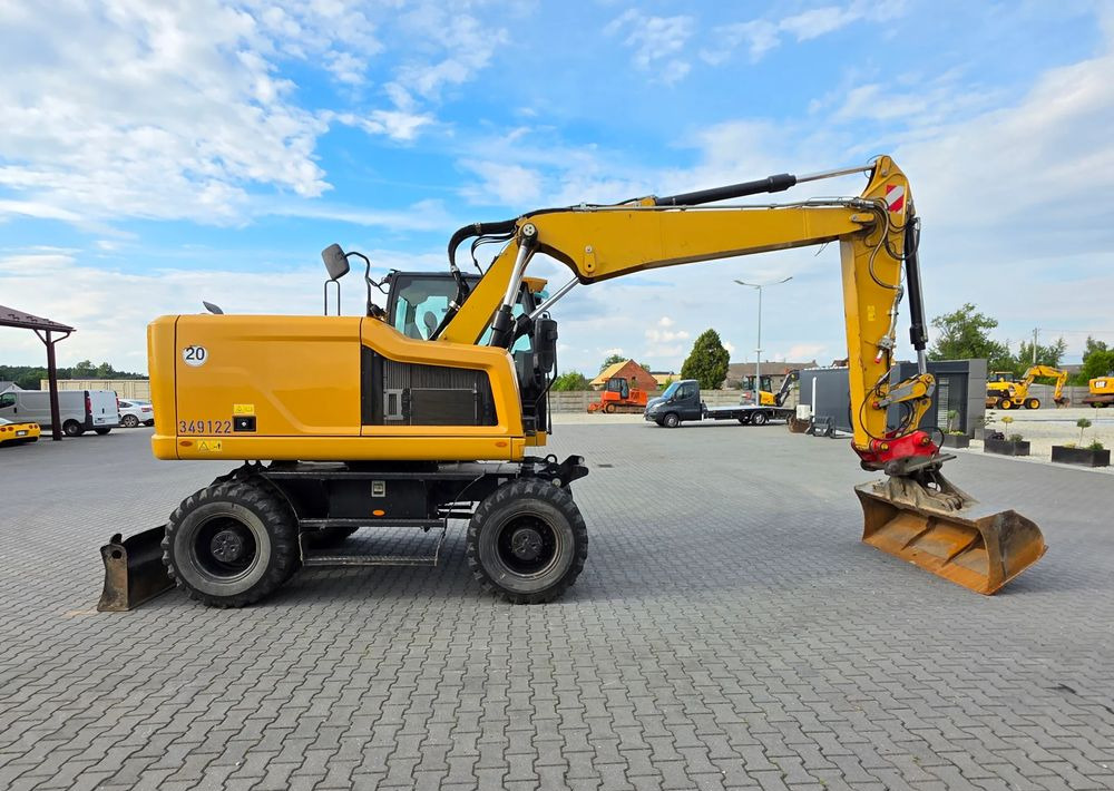 Caterpillar M314F, 2018 ROK, 4200 MTH, 2 ŁYŻKI - Gumikerekes kotró: 5 kép. Caterpillar M314F, 2018 ROK, 4200 MTH, 2 ŁYŻKI - Gumikerekes kotró: 5 kép.